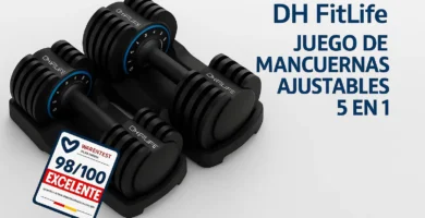 Juego de mancuernas ajustables 5 en 1 (2–12 kg) DH FitLife